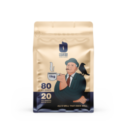 Arabica 80% - Robusta 20% (قهوه هوفر ۸۰ درصد عربیکا و ۲۰ درصد ربوستا)